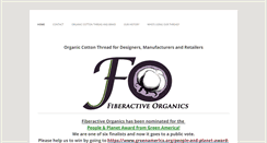 Desktop Screenshot of fiberactiveorganics.com